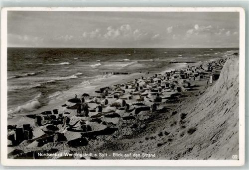 Wenningstedt Blick auf den Strand