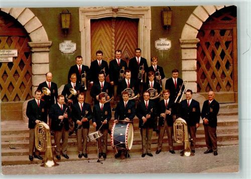 Staffelstein Staffelsteiner Blasmusik Uniform Musikinstrumente Rathaus
