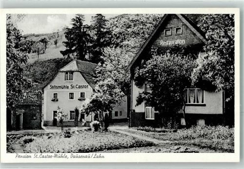 Dausenau 1785 Gasthaus Pension Stiftsmühle St.Castor