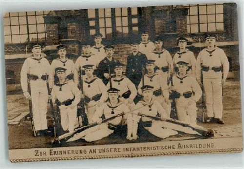 1911 Matrosen Infanteristische Ausbildung