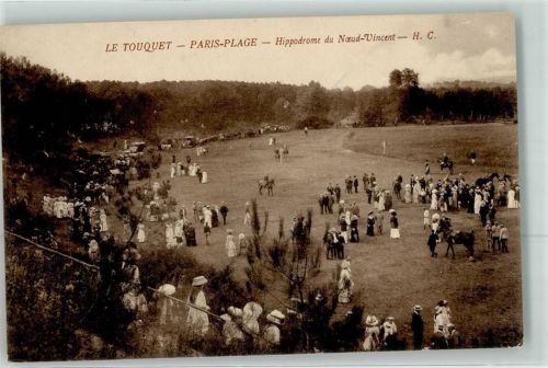 Le Touquet-Paris-Plage Rennbahn Noeud Vincent Pferderennen