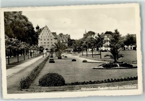 Aschersleben Platz der Jugend u. Volkshaus