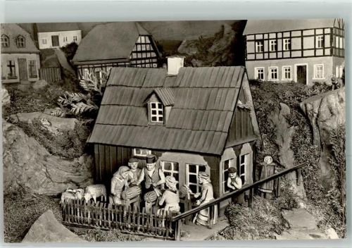 Neustadt Modelllandschaft Ausschnitt des Neustädter Weihnachtsberges