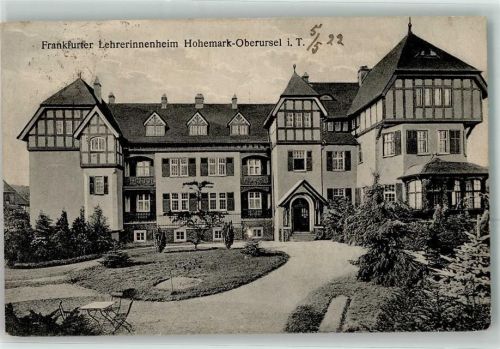 Oberursel 1922 Frankfurter Lehrerinnenheim Hohemark