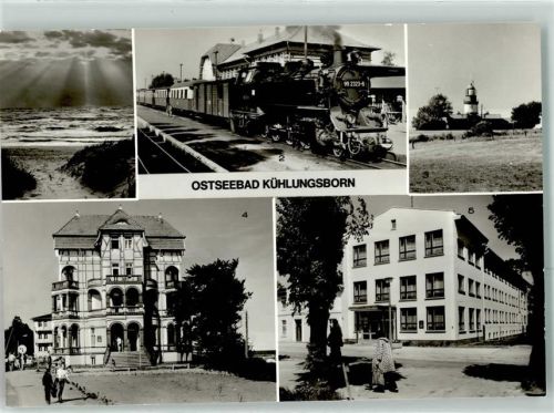 Kühlungsborn Die Molli Lokomotive Baujahr 1932 992323-6 Leuchtturm