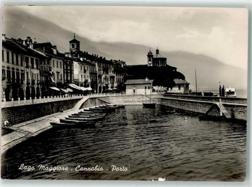 Cannobio Lago Maggiore Hafen