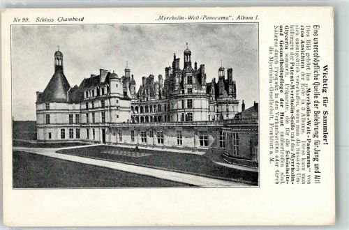 Chambord Schloss Myrrholin Welt Panorama Album Sammler