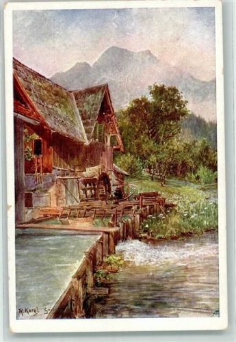 Goisern sign. Kargl R. Ostmark Bund Deutscher Österreicher Nr.124