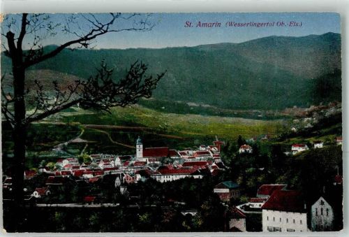 Husseren-Wesserling St. Amarin Wesserlingertal Kirche Fabrik