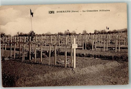Dormans Le Cimetiere Militaire Friedhof Soldaten