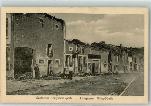 Longuyon 1914 Gilles Straße