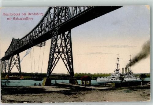 Rendsburg Hochbrücke Schwebefähre