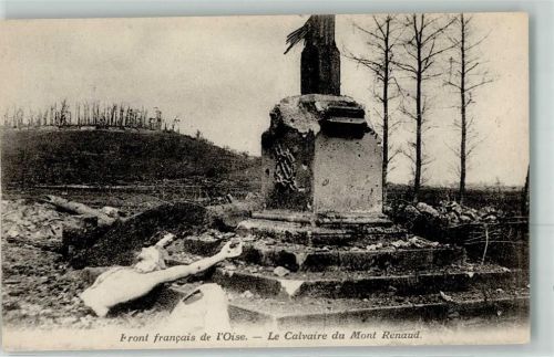 Noyon der Kreuzweg des Mont Renaud