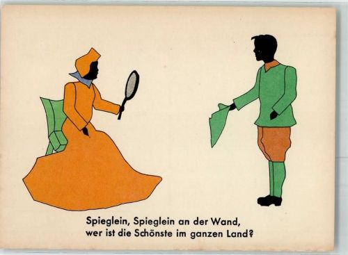 Motiv Spieglein Spieglein an der Wand