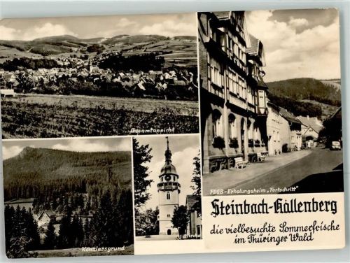 Steinbach-Hallenberg Kanzlersgrund Kirche FDGB-Erholungsheim Fortschritt Oldtimer
