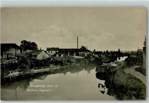 Vouziers 1916 Sägewerk