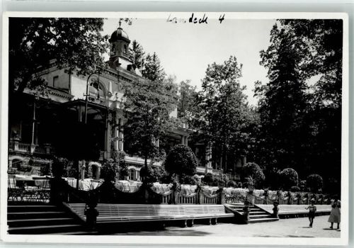 Bad Landeck Ort handschriftlich Kurhaus