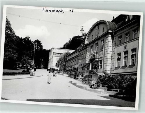 Bad Landeck Ort handschriftlich Am Georgenbad