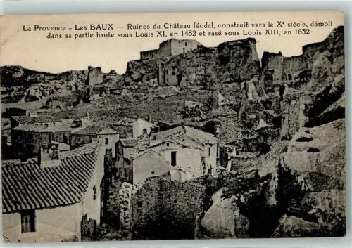 Les Baux-de-Provence Ruines du Chateau feodal