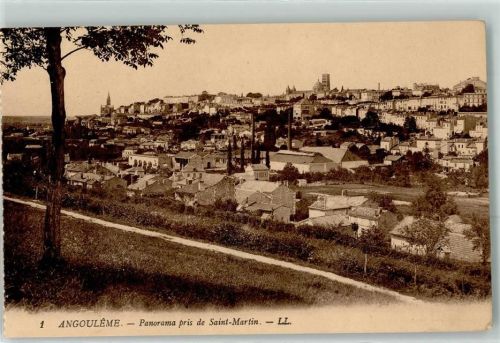 Angouleme Blick nach Saint Martin
