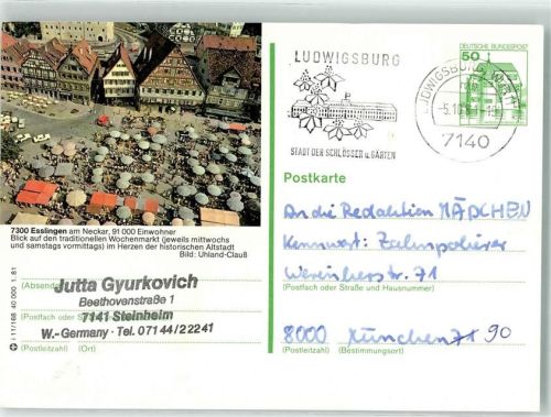 Esslingen Marktszene