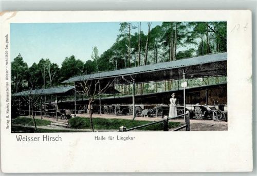 Weißer Hirsch Halle für Liegekur