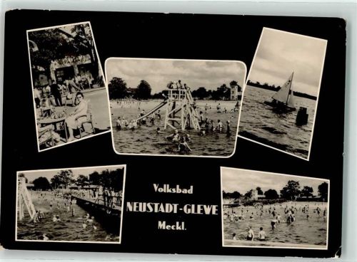 Neustadt-Glewe 1962 Strandbad