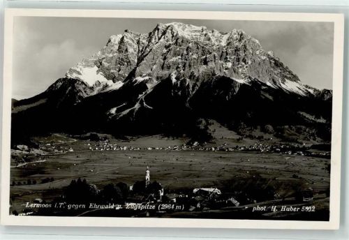 Lermoos gegen Ehrwald u. Zugspitze