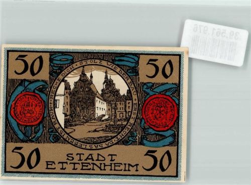 Ettenheim Notgeld 50 Pfennig