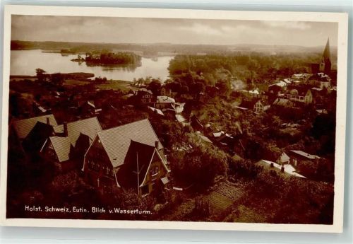 Eutin Großer Eutiner See mit Fasaneninsel
