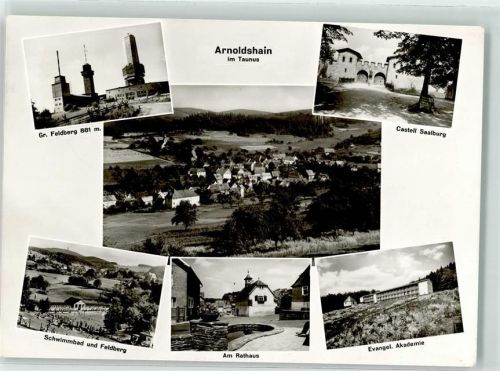 Arnoldshain Gr. Feldberg Castell Saalburg Schwimmbad Rathaus Ev. Akademie