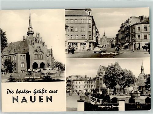 Nauen Rat der Stadt Berliner Straße Sowjetisches Ehrenmal