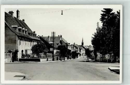 Hericourt Faubourg de Besancon et le Carrefour du Haut Pont