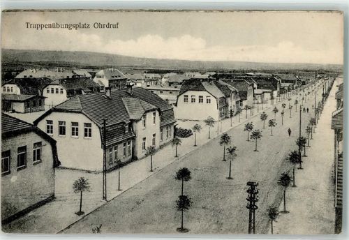Ohrdruf 1915 Truppenübungsplatz Kaserne Feldpost WK I