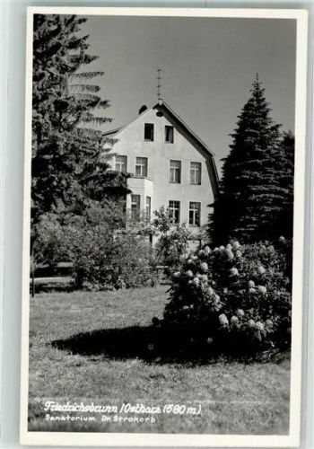 Friedrichsbrunn Sanatorium Dr. Strokorb