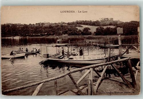 Lourdes der See Ruderboot