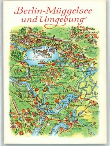 Müggelsee Landkarte