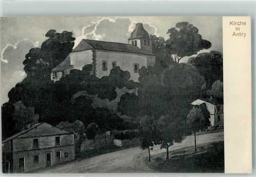1915 Kirche in Antry