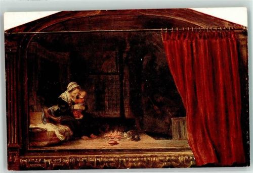 Cassel die sogenannte Holzhackerfamilie sign. Rembrandt Gemälde Galerie