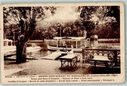 Olivet Gasthaus Grand Restaurant de Madagascar Boot