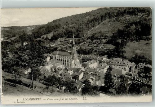 Plombieres-les-Bains Blick auf Chonot