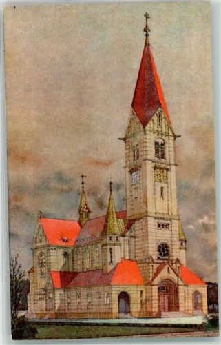 Ceske Budejovice Neue Kirche des heil. Johann von Nepomuk