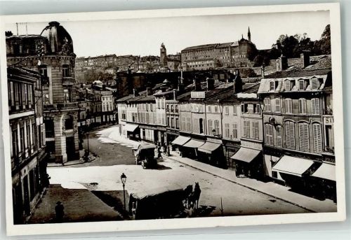 Bar-le-Duc Rue Entree Deux Pont Rue Rousseau et le Ville haute