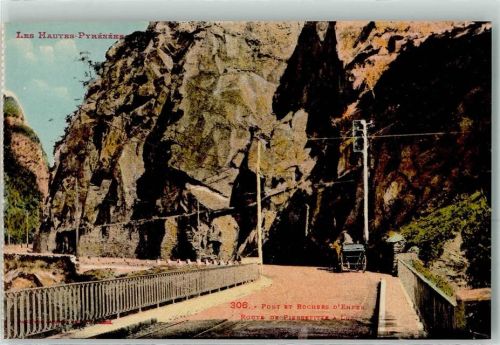 Pierrefitte-Nestalas Pont et Rochers d`Enfer Route de Pierrefitte a Luz