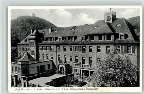 Nassau 1957 Kurheim der LVA-Rheinprovinz