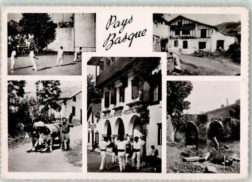 Ascain Hotel de la Rhune Baskenland Ochsengespann