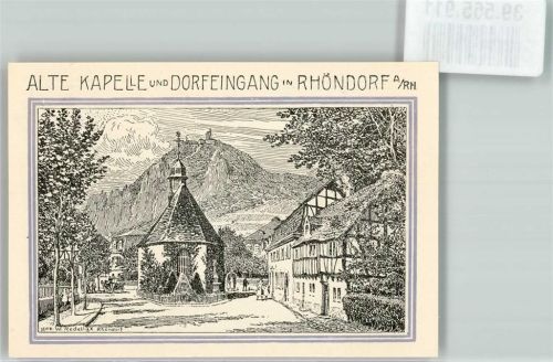 Bad Honnef 1921 99 Pfennige Nr. 857522 Wer hat mit meinem Gäbelchen gestochen