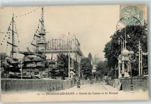 Enghien-les-Bains Entree du Casino et du Kursaal