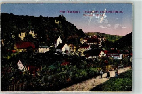 Ferrette Schloss Ruine Gefechte 1914/15 Kinder