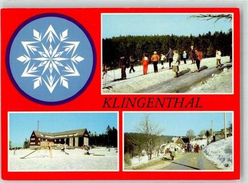 Klingenthal Skischule VEB Bild und Heimat